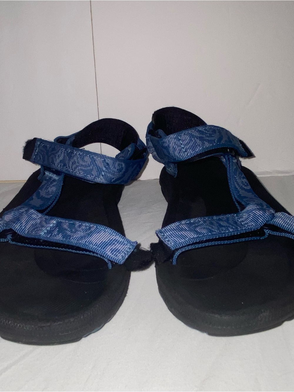 Teva Hurricane XLT2 Women's Hiking Sport Sandals Blue Patterned Size 8 Preowned